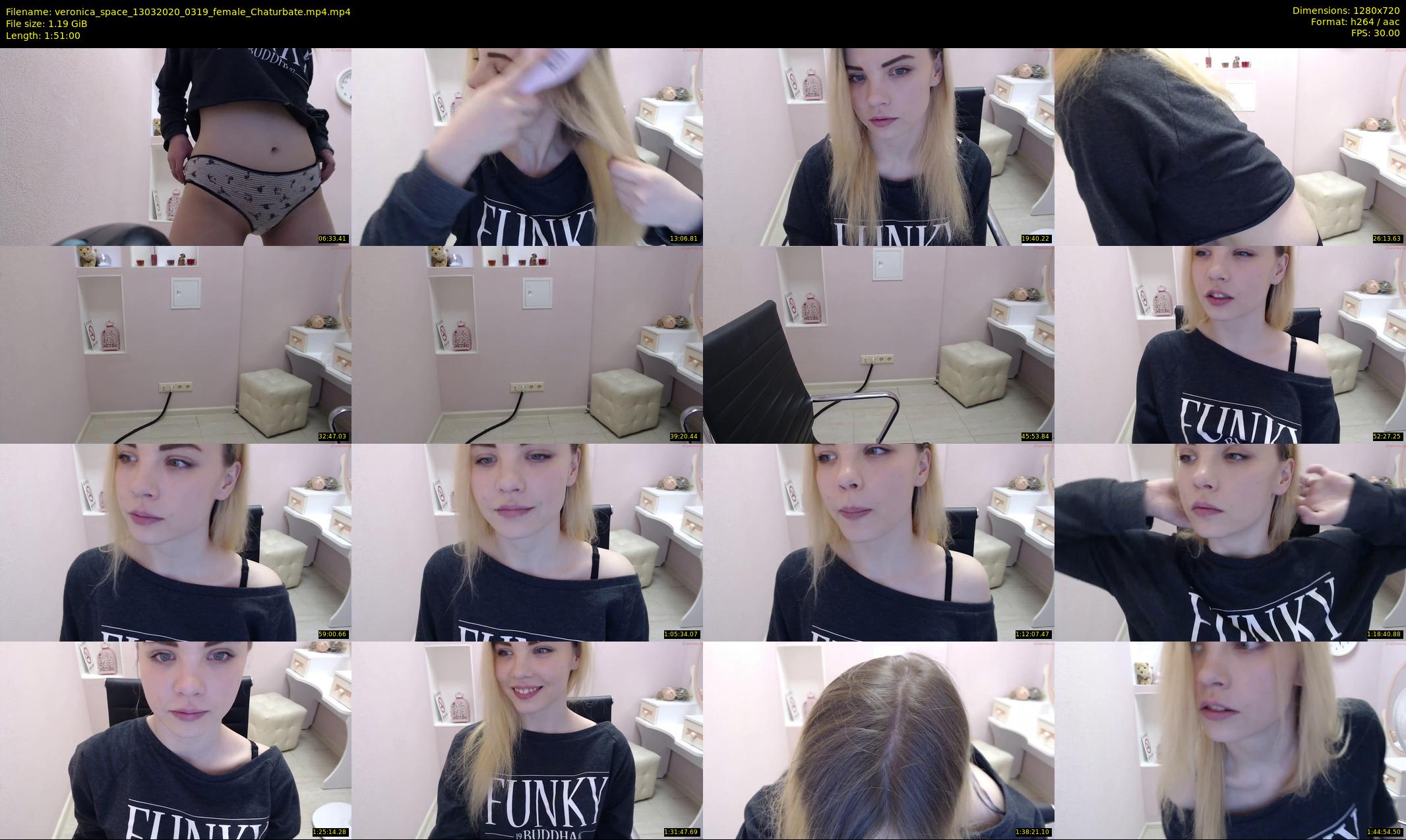 veronica_space — 111 minute Chaturbate female cam show recording, 720p, Mar 13, 2020