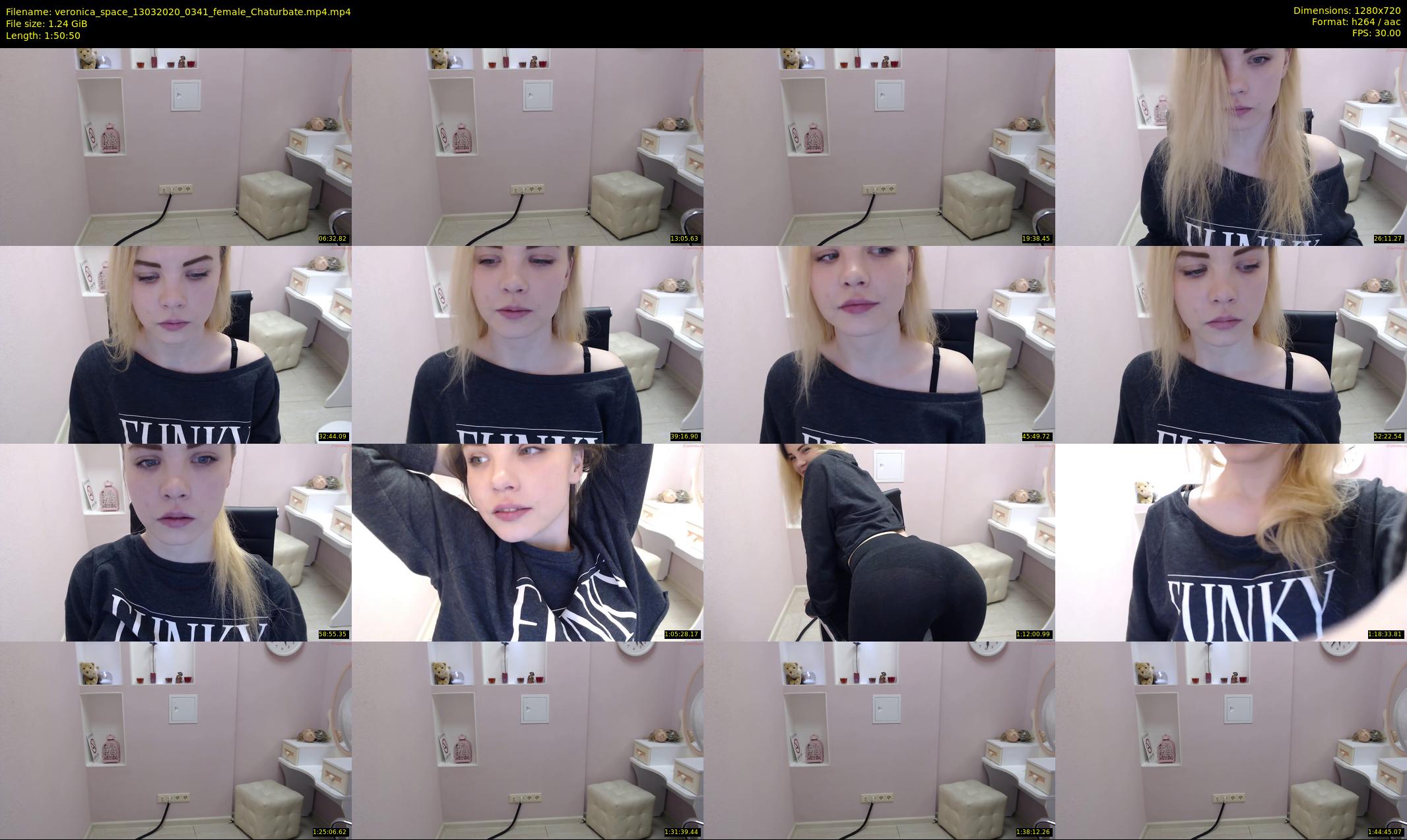 veronica_space — 111 minute Chaturbate female cam show recording, 720p, Mar 13, 2020