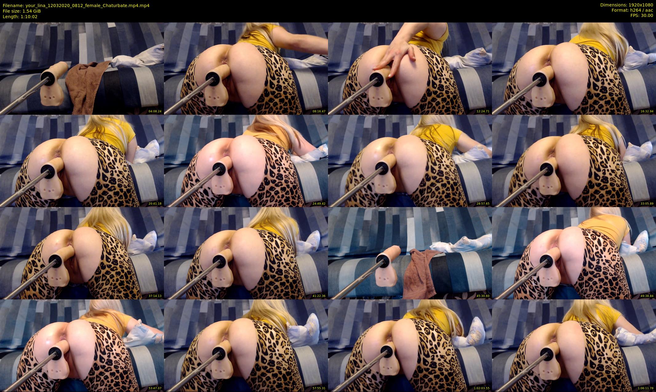 your_lina — 71 minute Chaturbate female cam show recording, 1080p, Mar 12, 2020