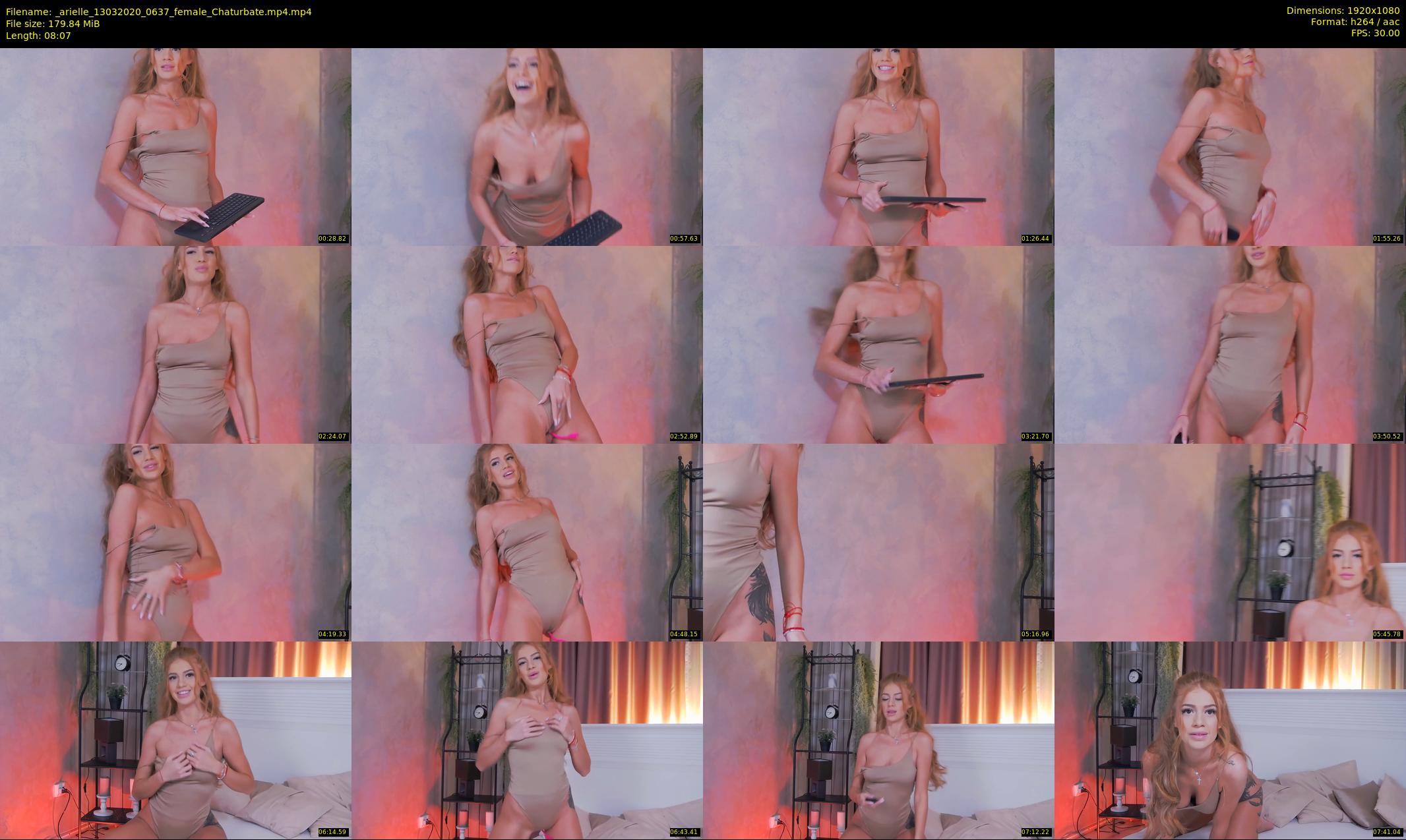 _arielle — 9 minute Chaturbate female cam show recording, 1080p, Mar 13, 2020