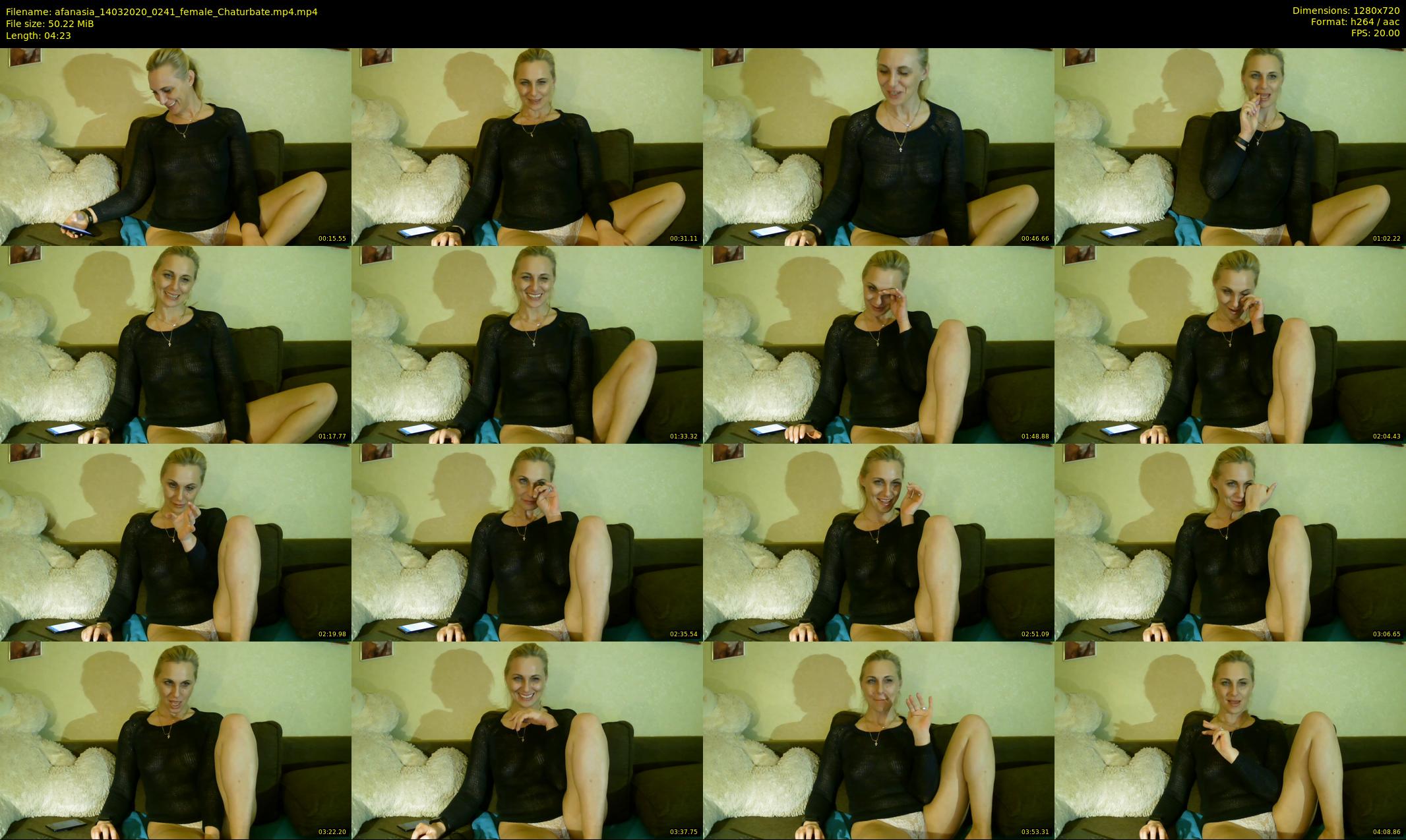 afanasia — 5 minute Chaturbate female cam show recording, 720p, Mar 14, 2020