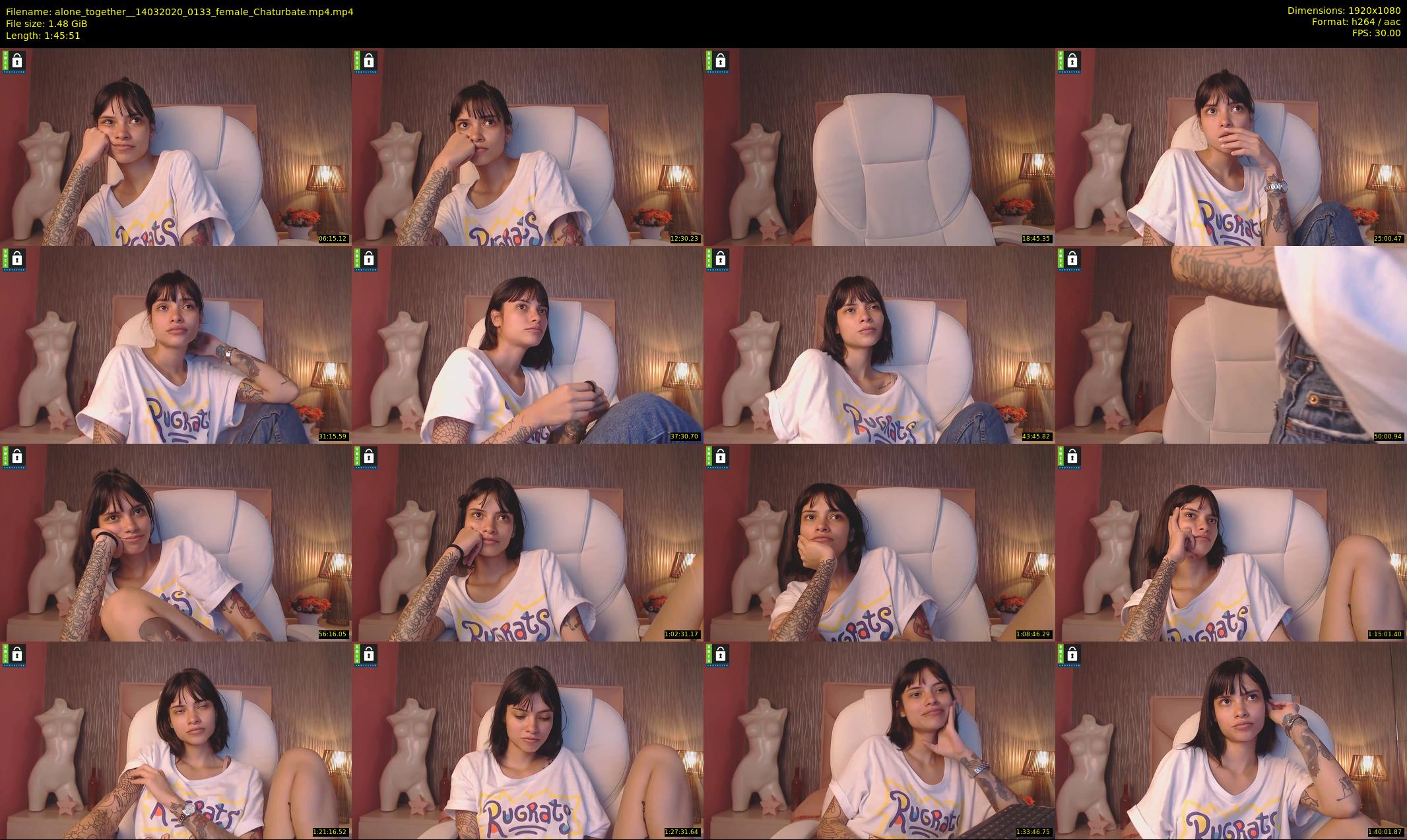 alone_together_ — 106 minute Chaturbate female cam show recording, 1080p, Mar 14, 2020
