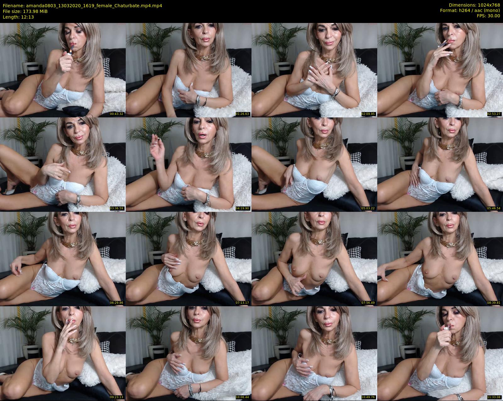 amanda0803 — 13 minute Chaturbate female cam show recording, 720p, Mar 13, 2020