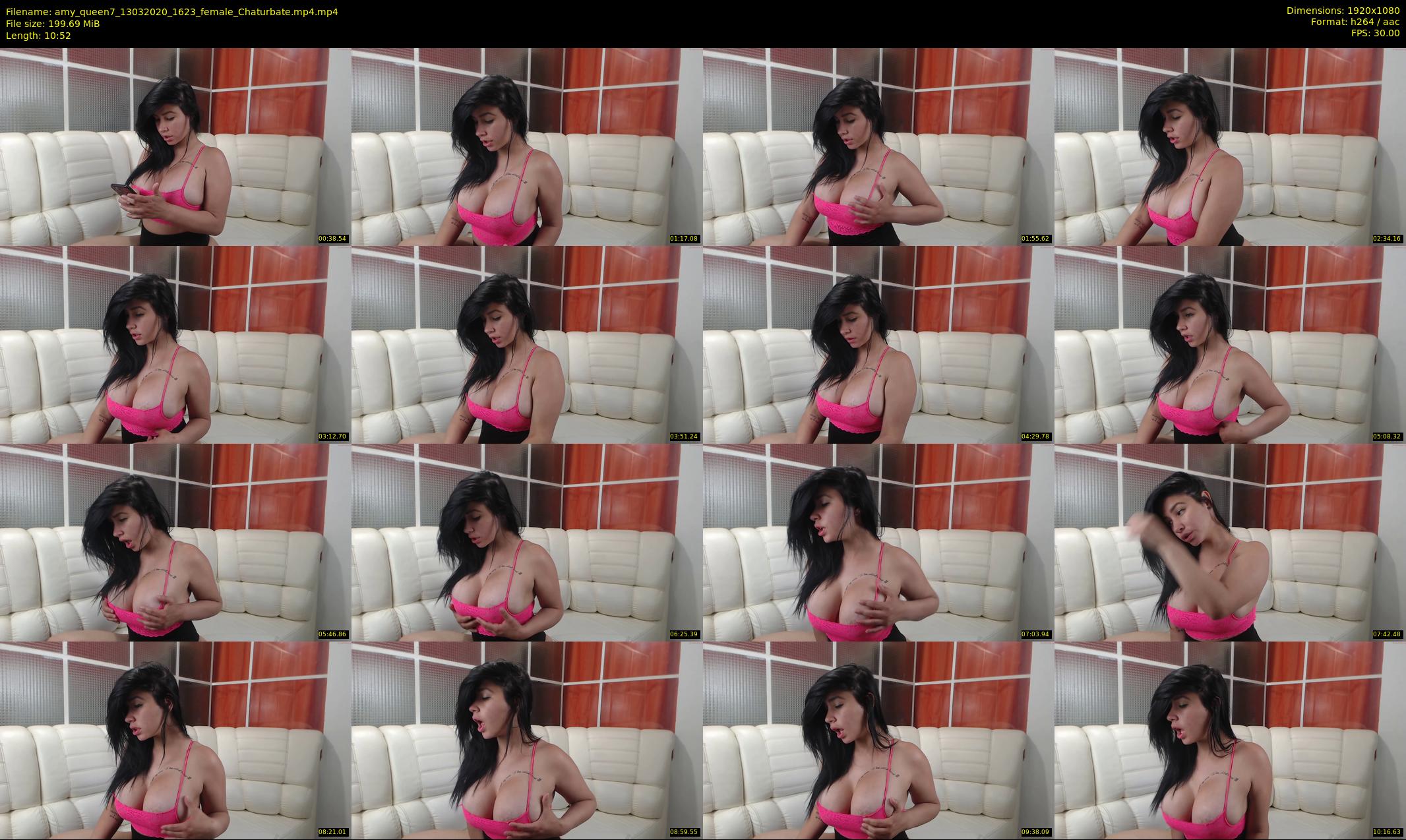 amy_queen7 — 11 minute Chaturbate female cam show recording, 1080p, Mar 13, 2020