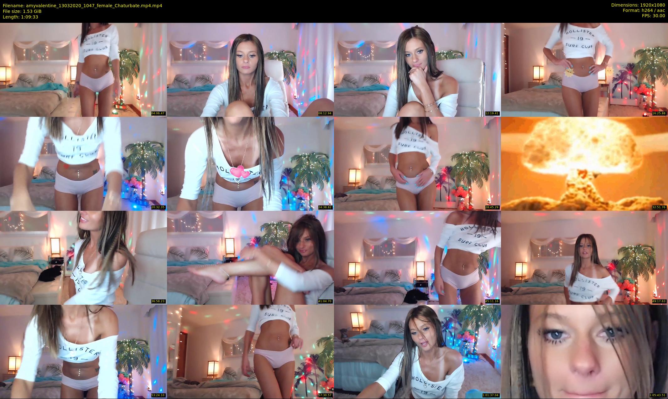 amyvalentine — 70 minute Chaturbate female cam show recording, 1080p, Mar 13, 2020