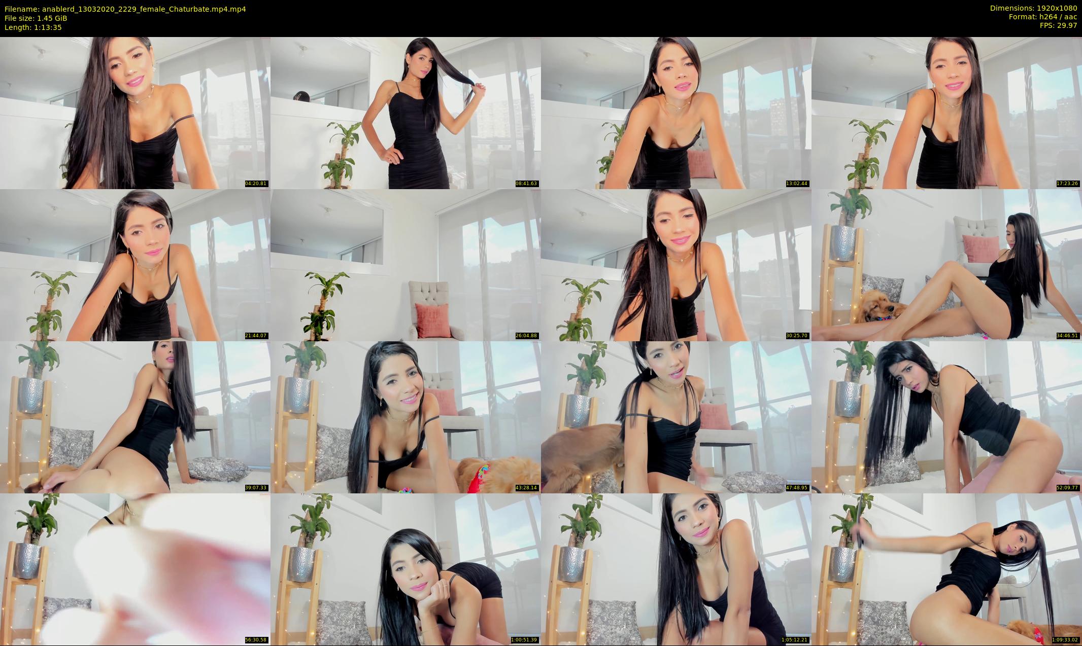 anablerd — 74 minute Chaturbate female cam show recording, 1080p, Mar 13, 2020