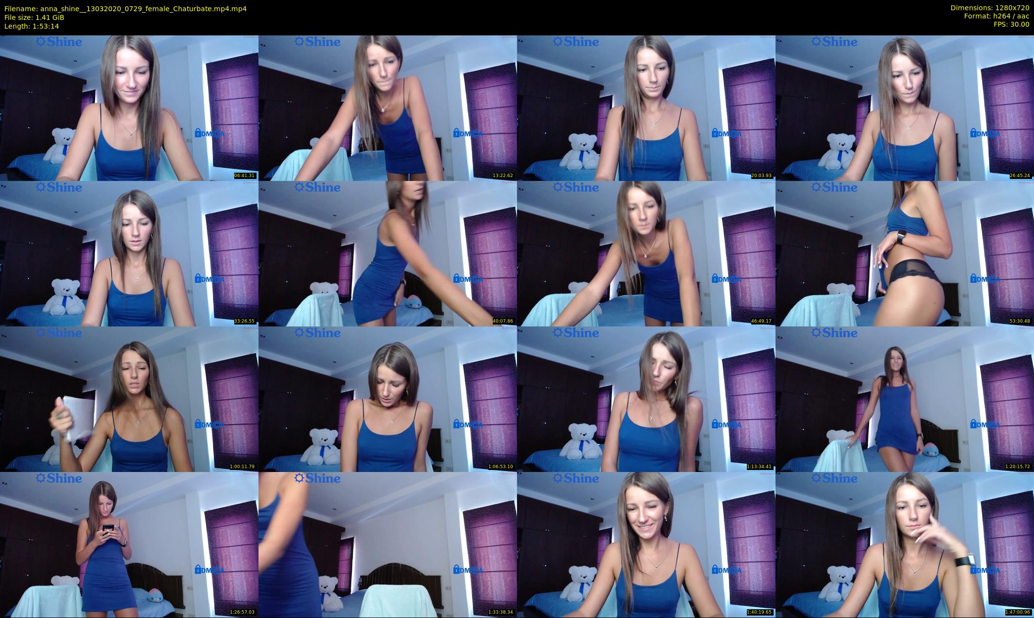 anna_shine_ — 114 minute Chaturbate female cam show recording, 720p, Mar 13, 2020