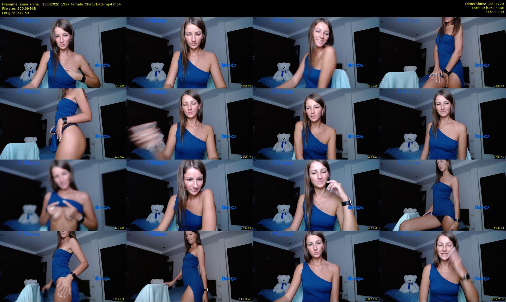 anna_shine_ — 80 minute Chaturbate female cam show recording, 720p, Mar 13, 2020