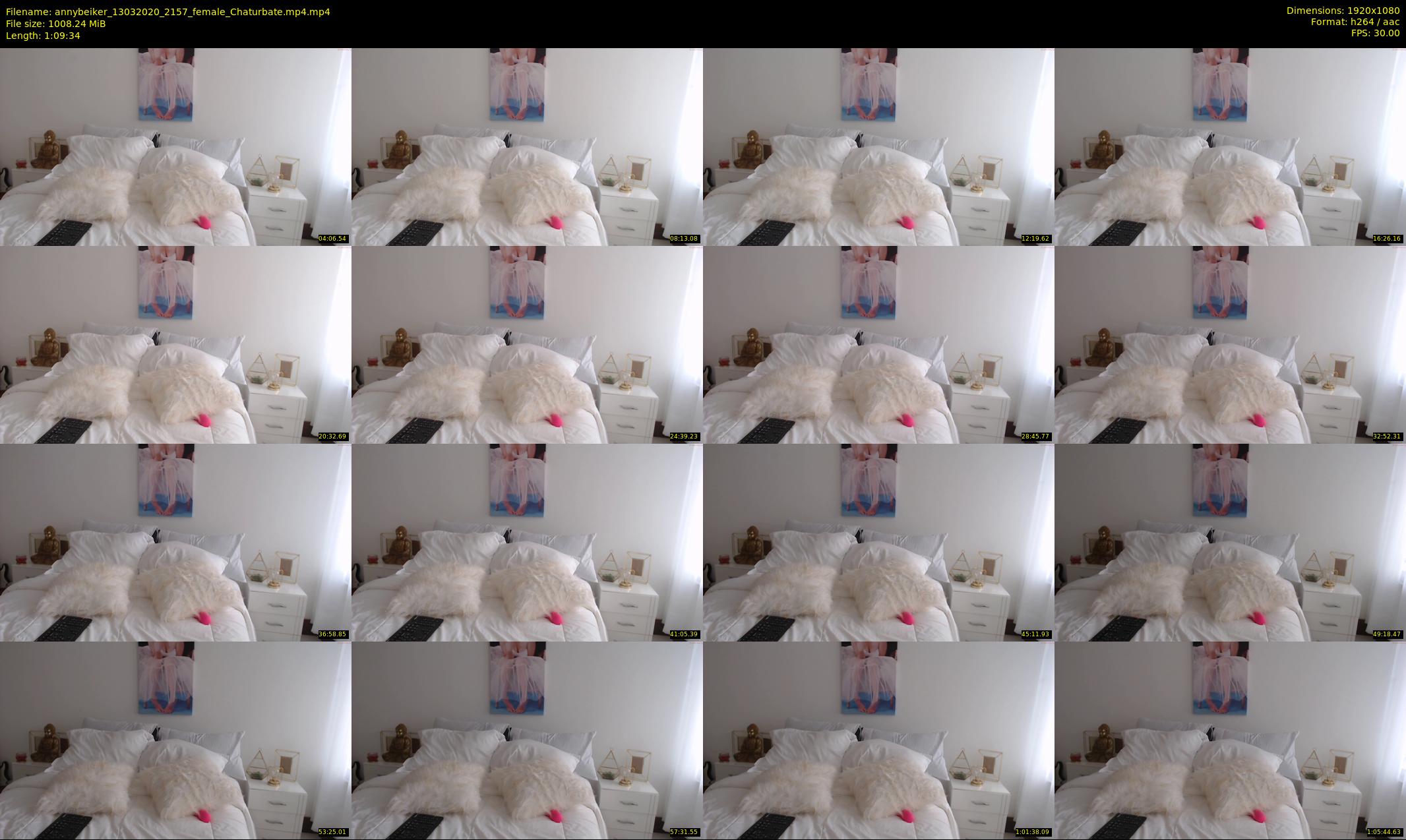 annybeiker — 70 minute Chaturbate female cam show recording, 1080p, Mar 13, 2020
