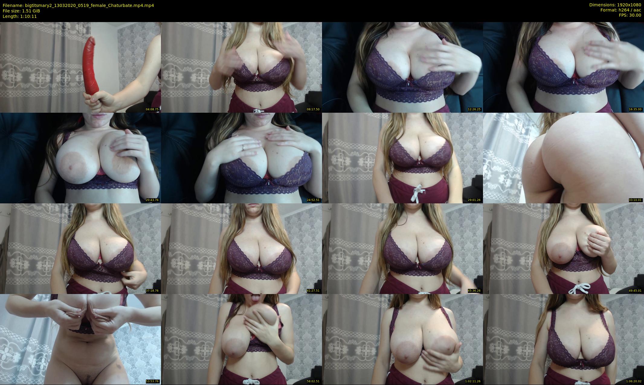 bigtitsmary2 — 71 minute Chaturbate female cam show recording, 1080p, Mar 13, 2020