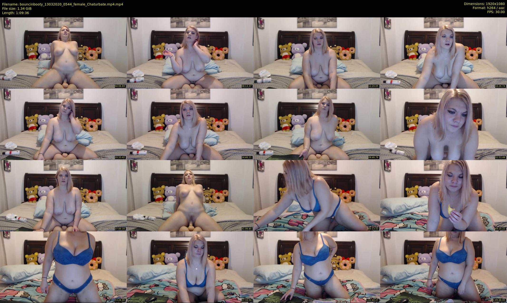 bouncinbooty — 70 minute Chaturbate female cam show recording, 1080p, Mar 13, 2020