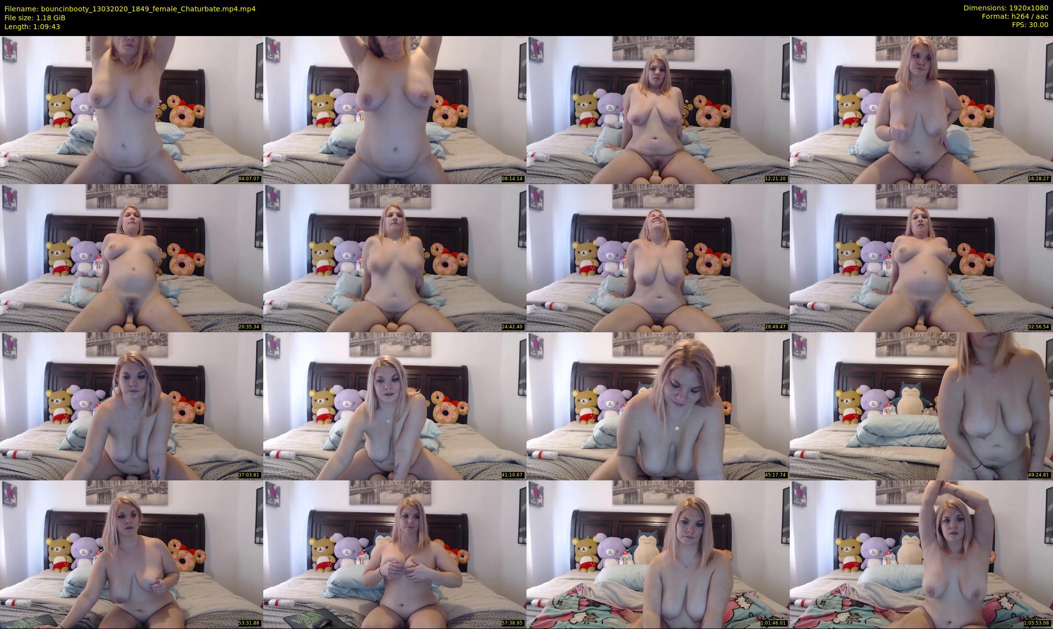 bouncinbooty — 70 minute Chaturbate female cam show recording, 1080p, Mar 13, 2020