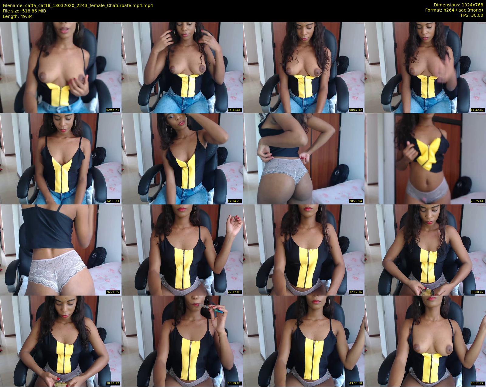 catta_cat18 — 50 minute Chaturbate female cam show recording, 720p, Mar 13, 2020