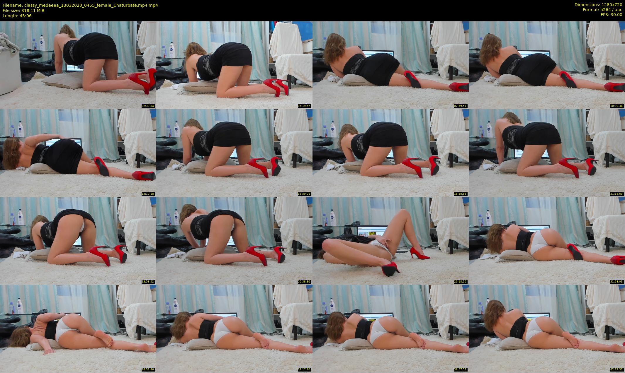 classy_medeeea — 46 minute Chaturbate female cam show recording, 720p, Mar 13, 2020
