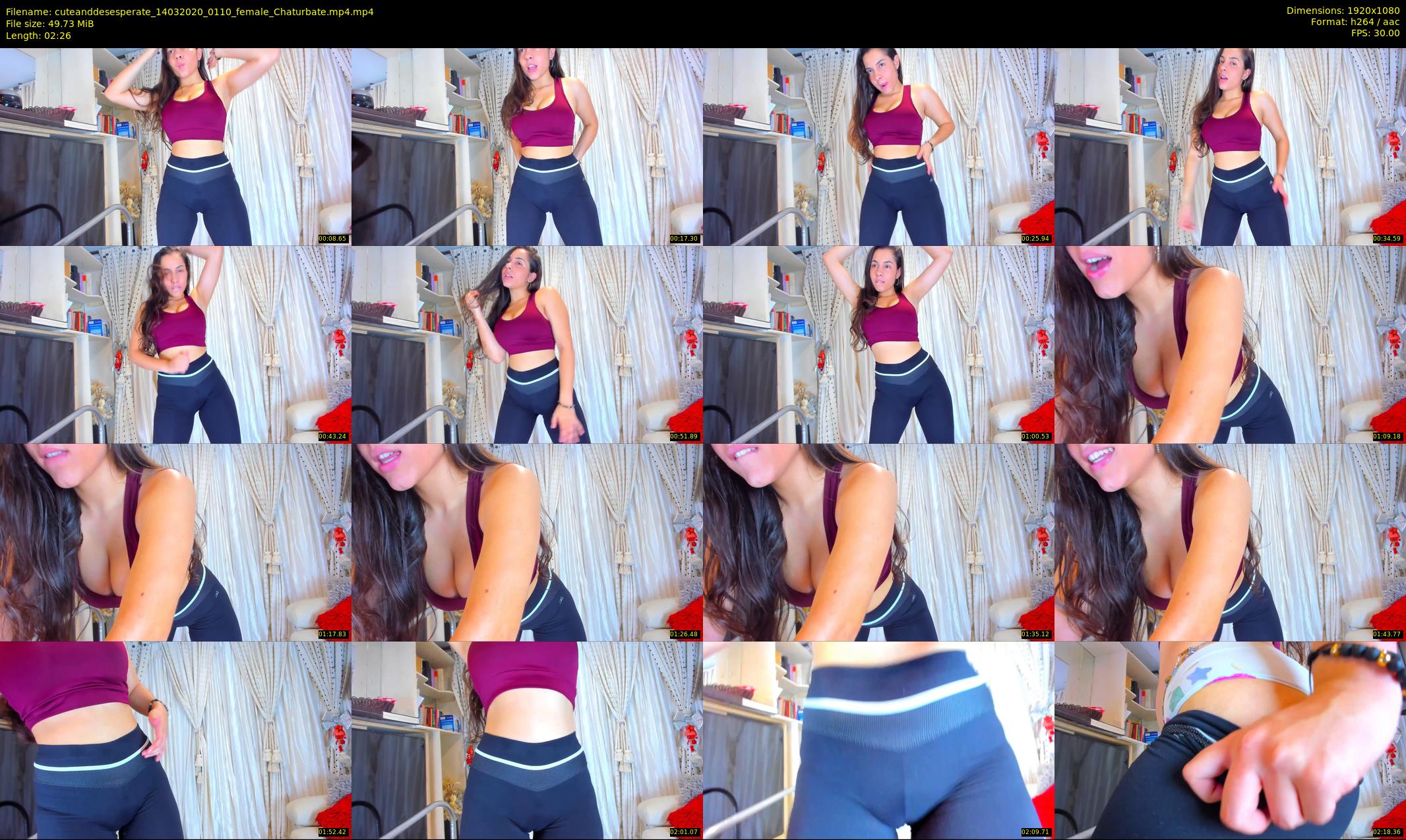 cuteanddesesperate — 3 minute Chaturbate female cam show recording, 1080p, Mar 14, 2020