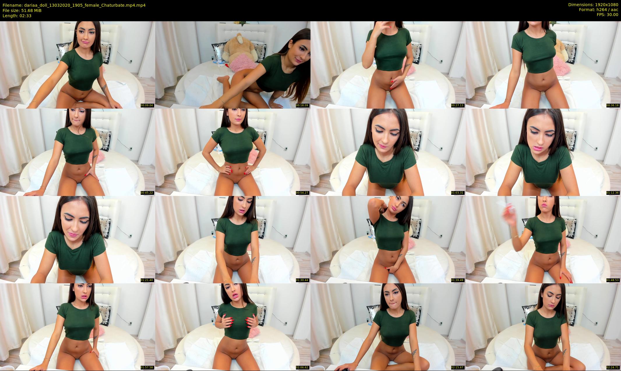 dariaa_doll — 3 minute Chaturbate female cam show recording, 1080p, Mar 13, 2020