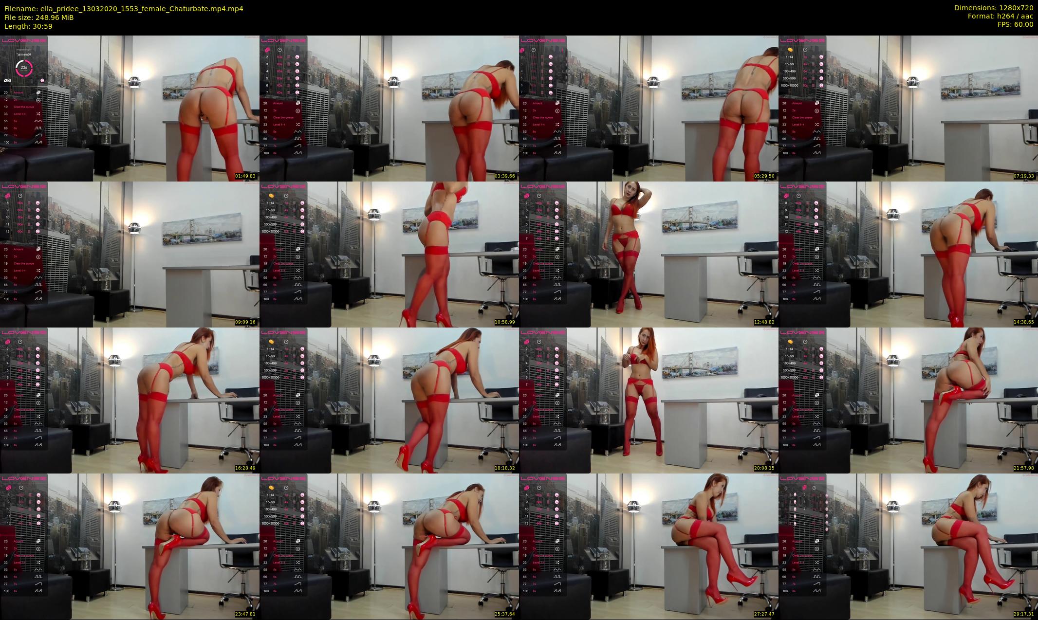 ella_pridee — 31 minute Chaturbate female cam show recording, 720p, Mar 13, 2020