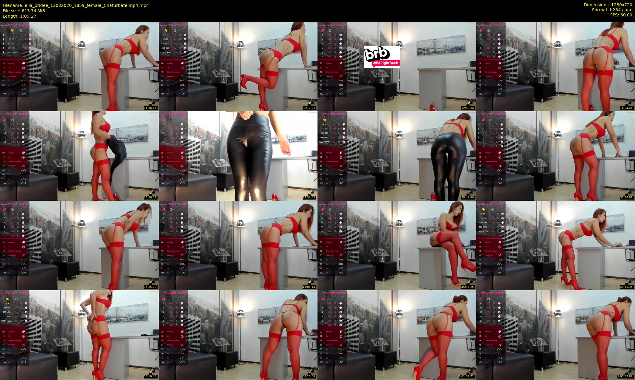 ella_pridee — 70 minute Chaturbate female cam show recording, 720p, Mar 13, 2020