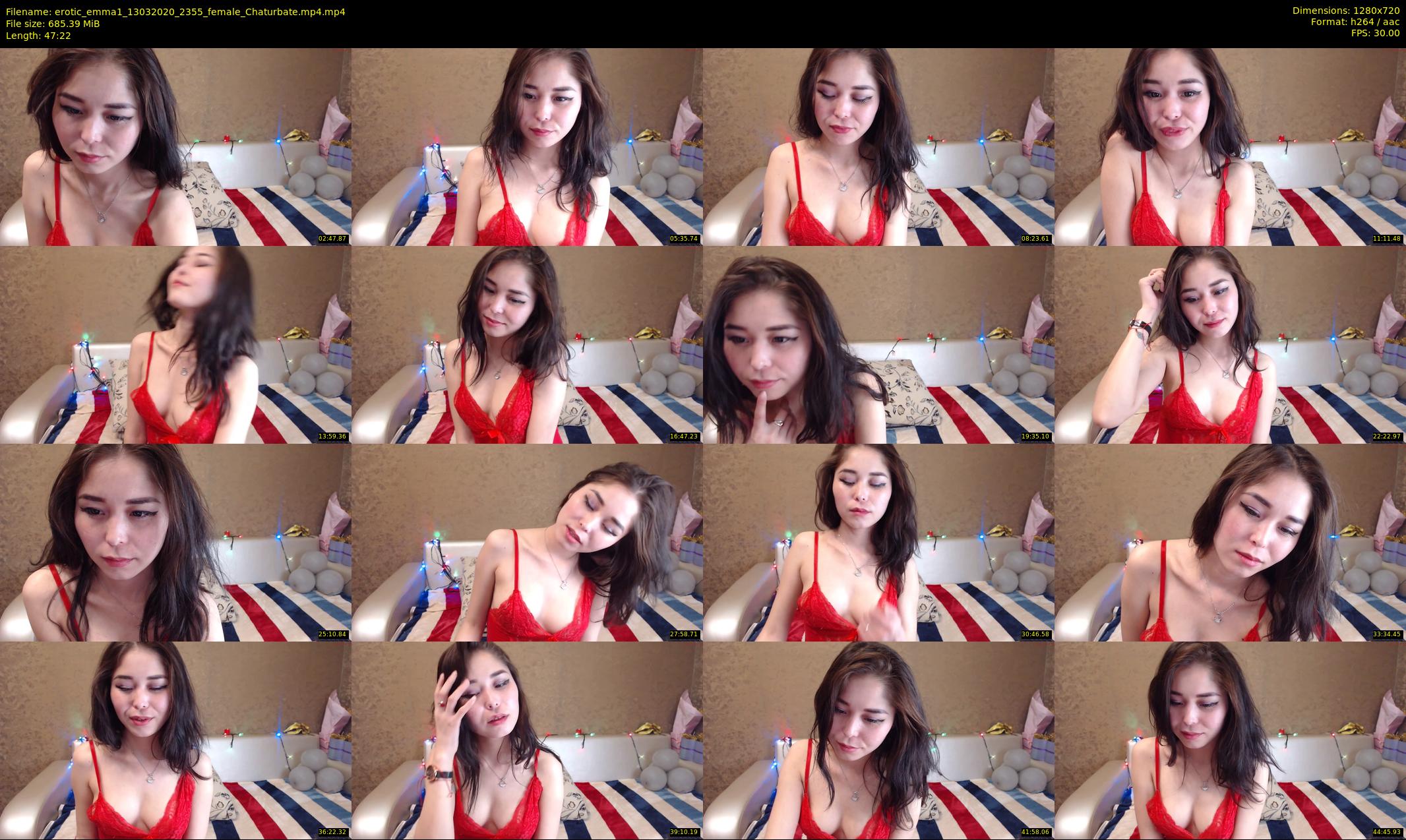 erotic_emma1 — 48 minute Chaturbate female cam show recording, 720p, Mar 13, 2020