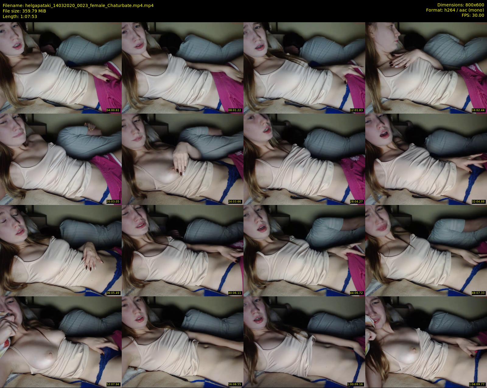helgapataki — 68 minute Chaturbate female cam show recording, 480p, Mar 14, 2020