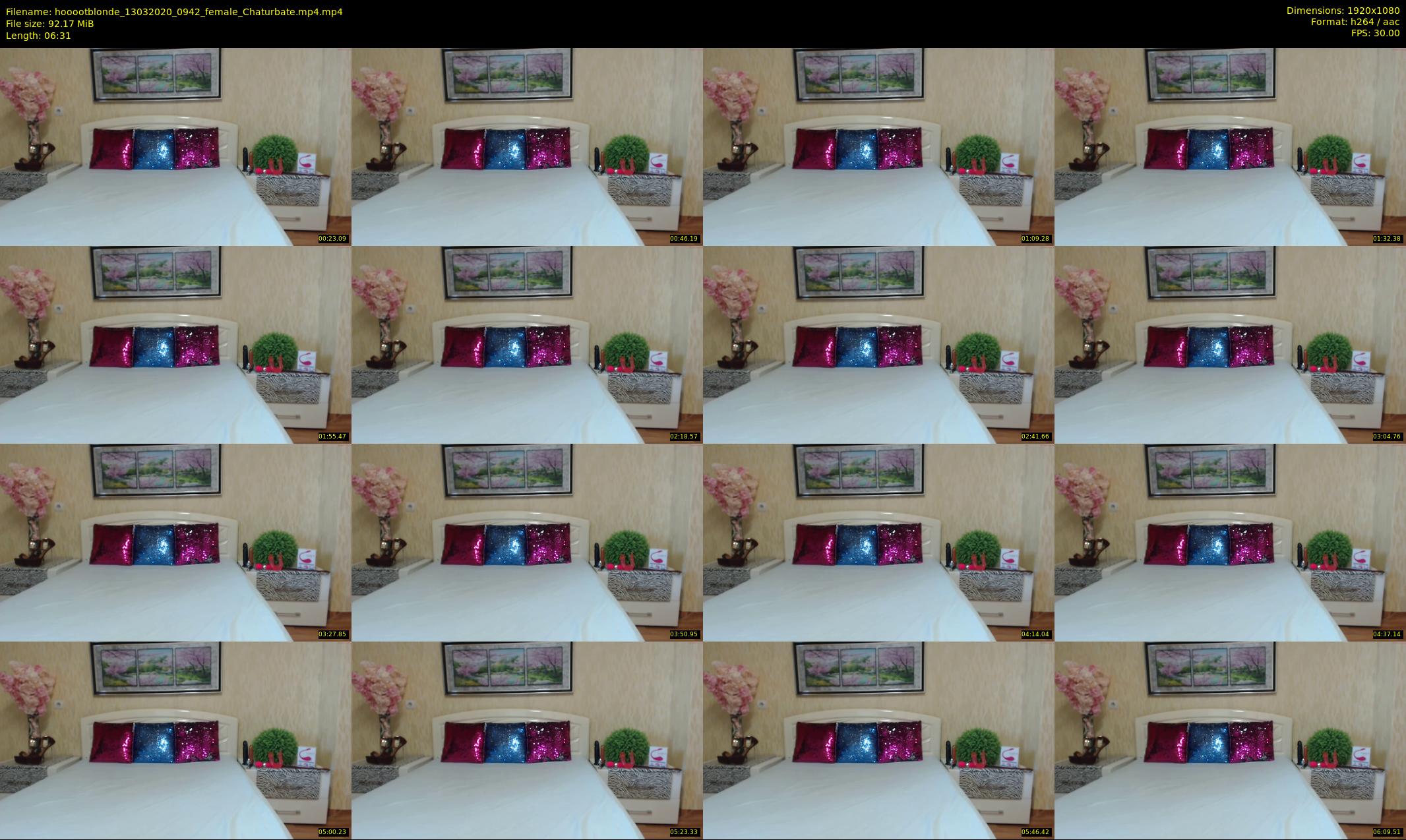 hooootblonde — 7 minute Chaturbate female cam show recording, 1080p, Mar 13, 2020