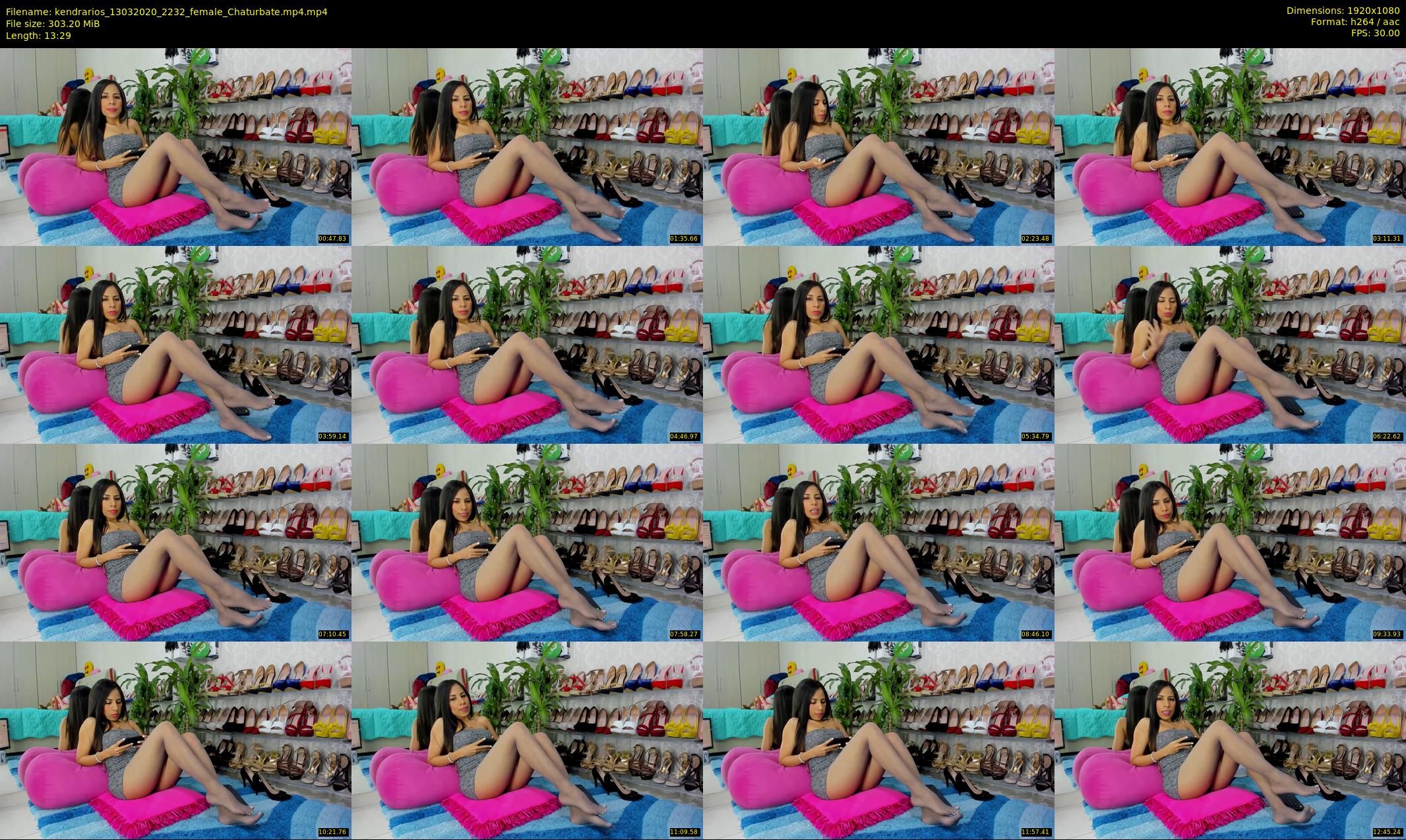 kendrarios — 14 minute Chaturbate female cam show recording, 1080p, Mar 13, 2020