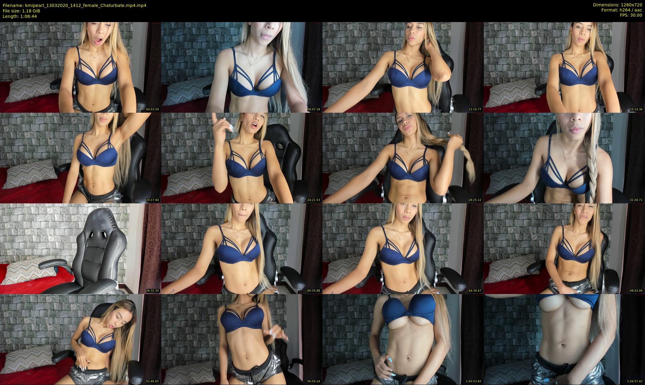 kmipearl — 69 minute Chaturbate female cam show recording, 720p, Mar 13, 2020