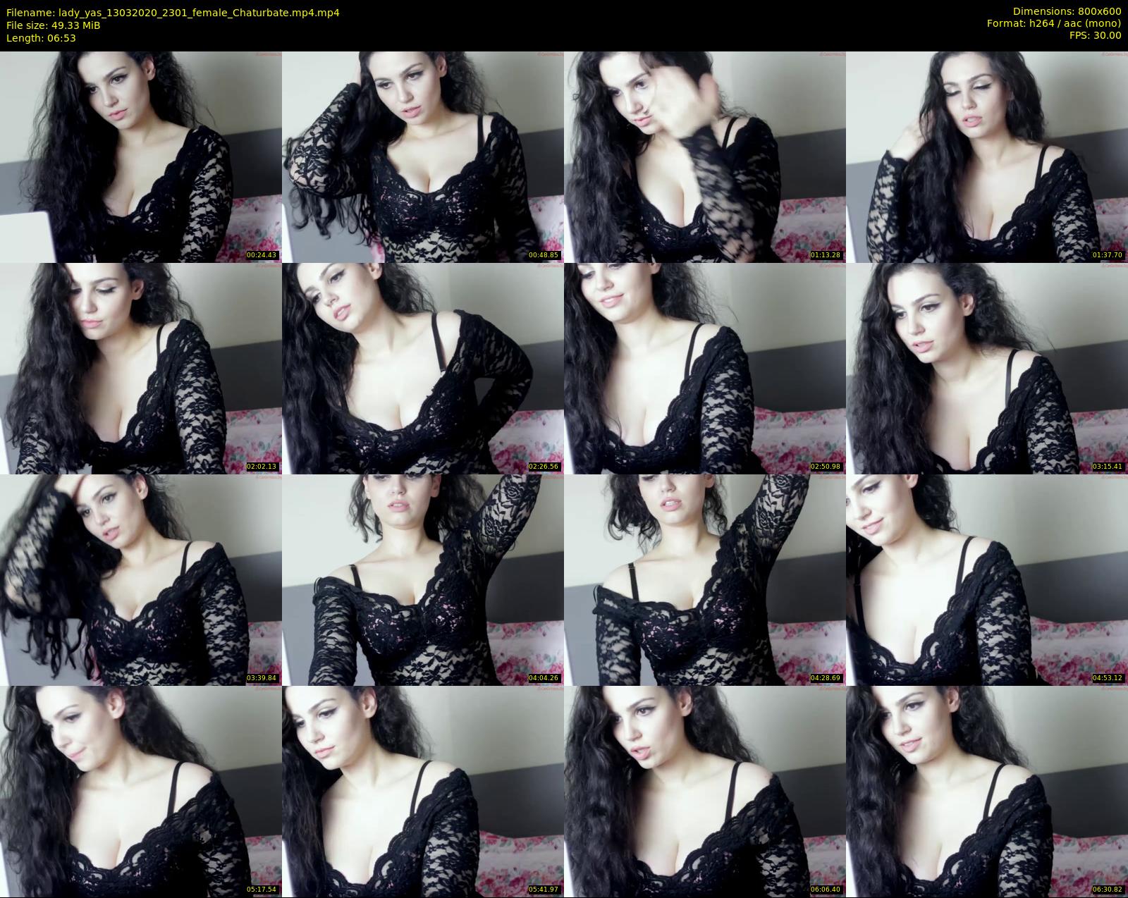lady_yas — 7 minute Chaturbate female cam show recording, 480p, Mar 13, 2020