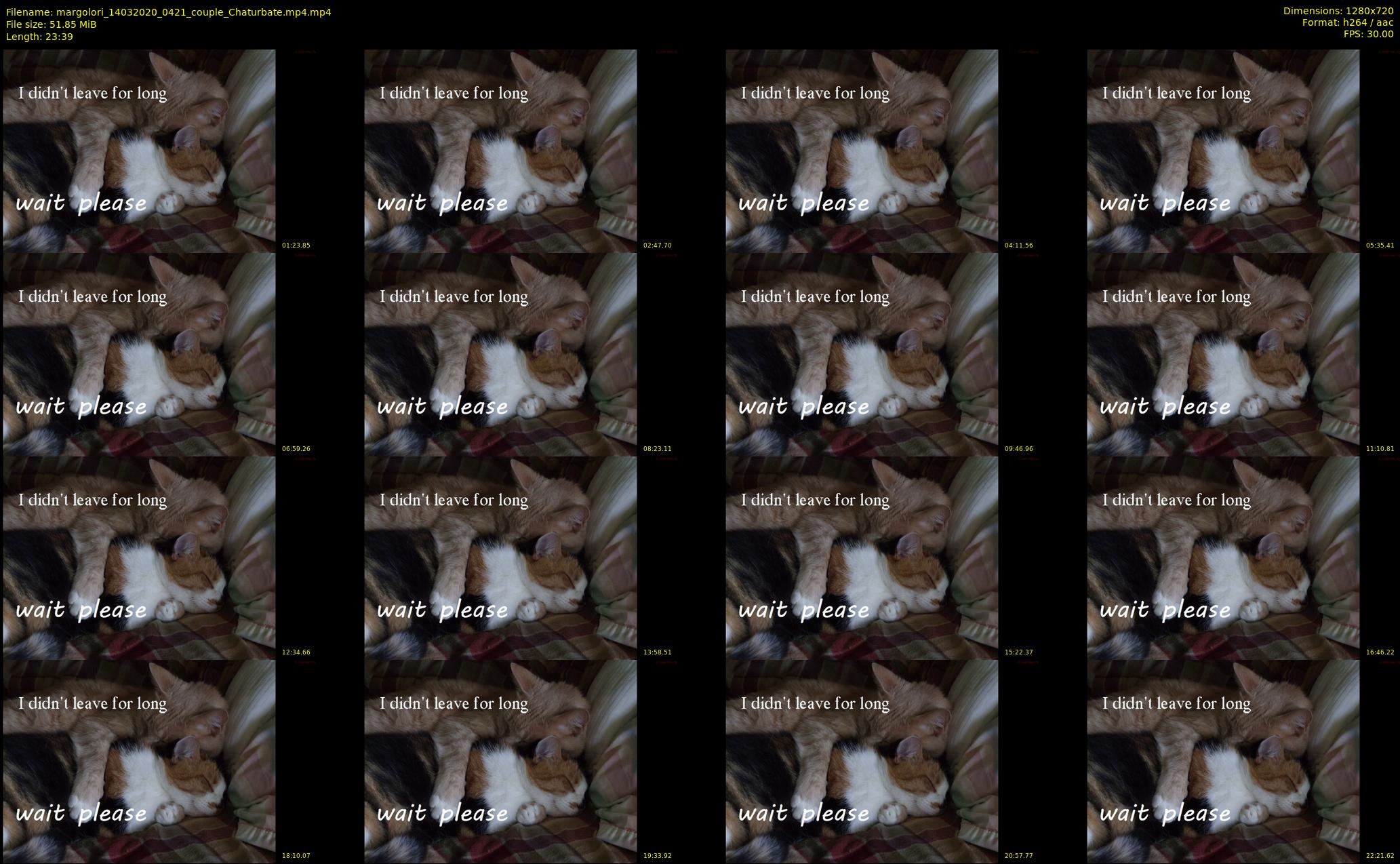margolori — 24 minute Chaturbate couple cam show recording, 720p, Mar 14, 2020
