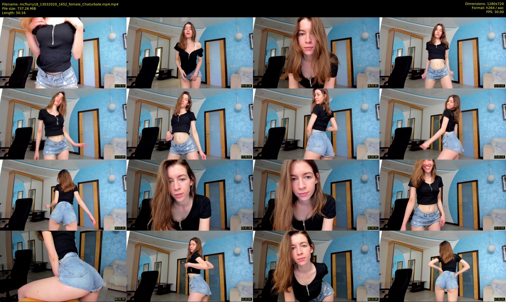 mcflurry18 — 51 minute Chaturbate female cam show recording, 720p, Mar 13, 2020
