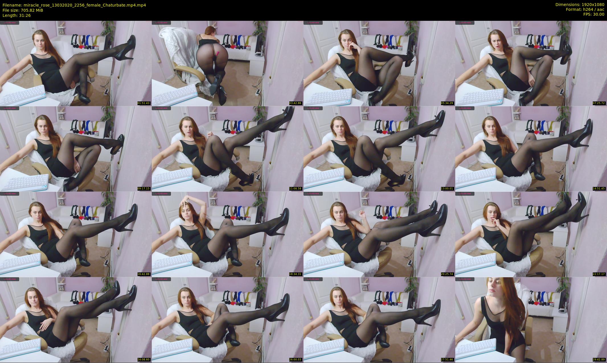 miracle_rose — 32 minute Chaturbate female cam show recording, 1080p, Mar 13, 2020