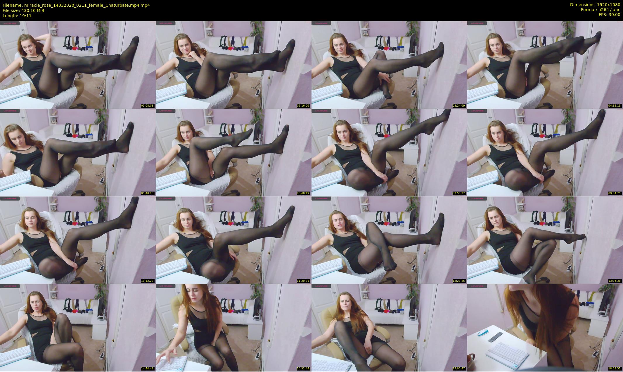 miracle_rose — 20 minute Chaturbate female cam show recording, 1080p, Mar 14, 2020