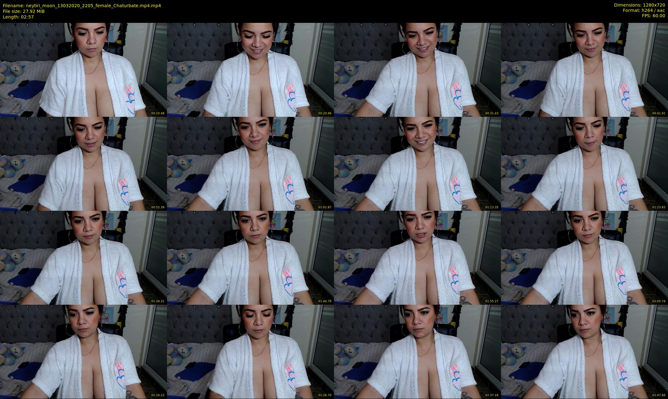 neytiri_moon — 3 minute Chaturbate female cam show recording, 720p, Mar 13, 2020