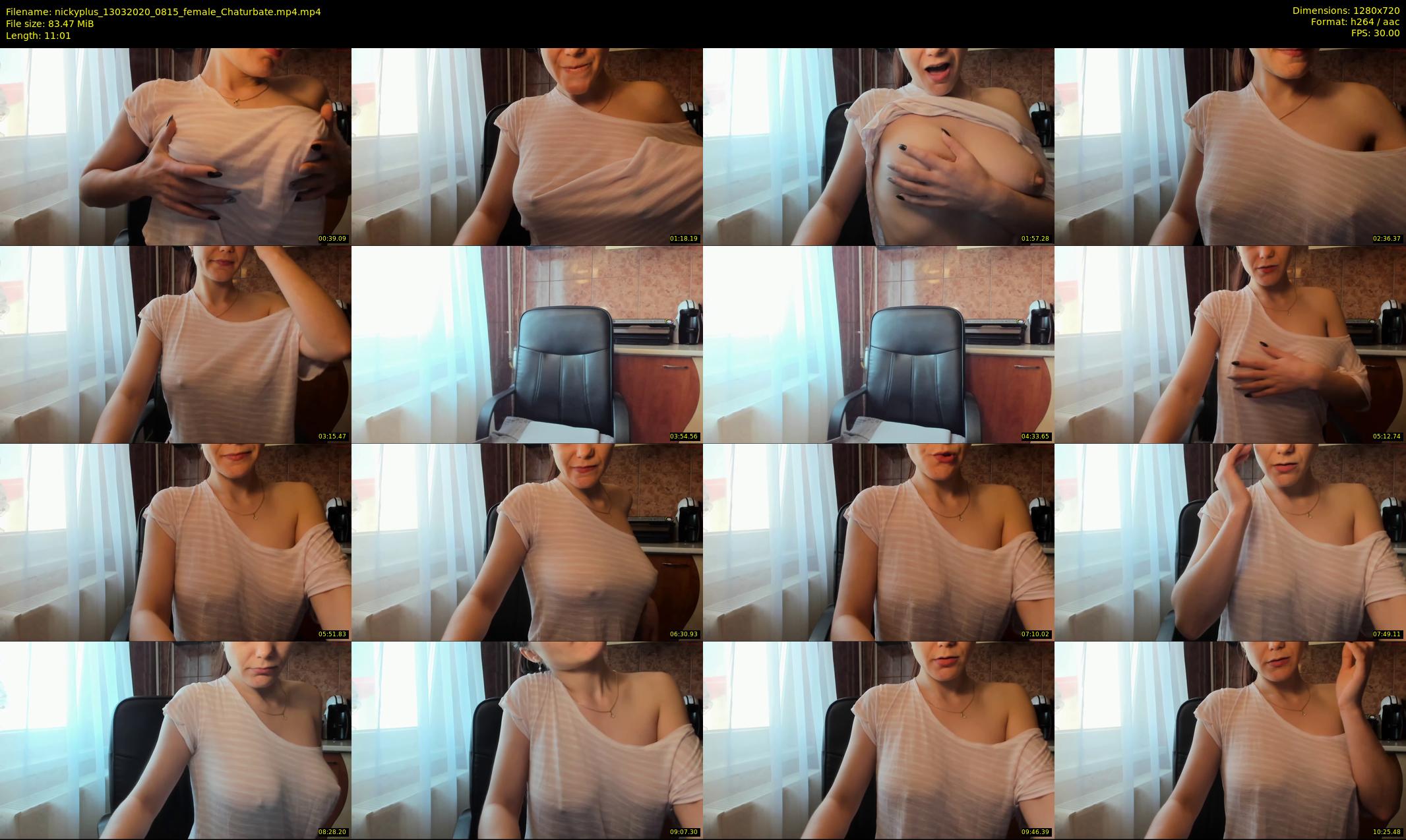 nickyplus — 12 minute Chaturbate couple cam show recording, 720p, Mar 13, 2020