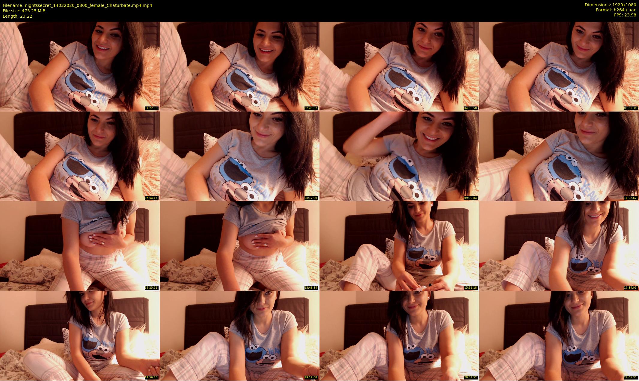 nightssecret — 24 minute Chaturbate female cam show recording, 1080p, Mar 14, 2020