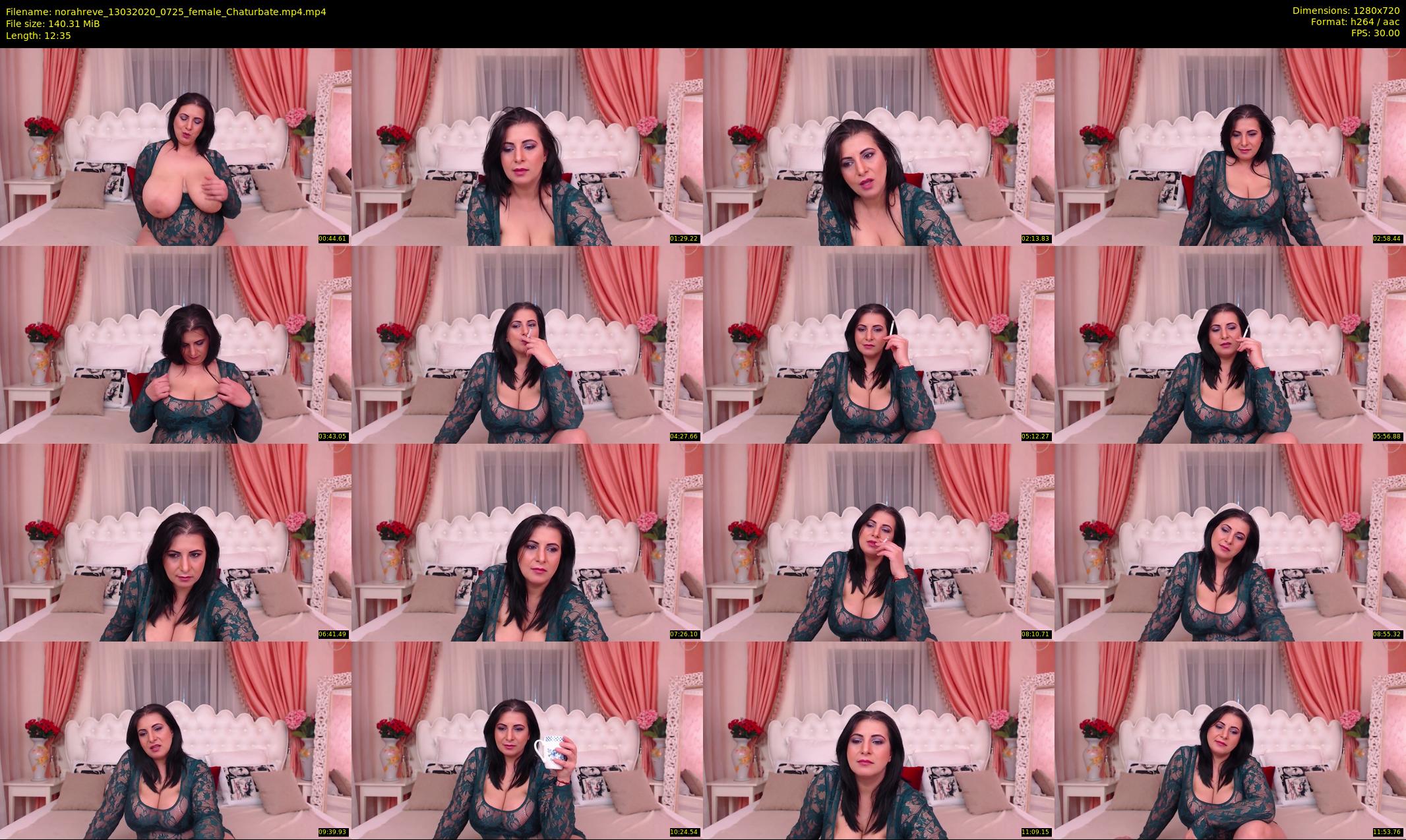 norahreve — 13 minute Chaturbate female cam show recording, 720p, Mar 13, 2020