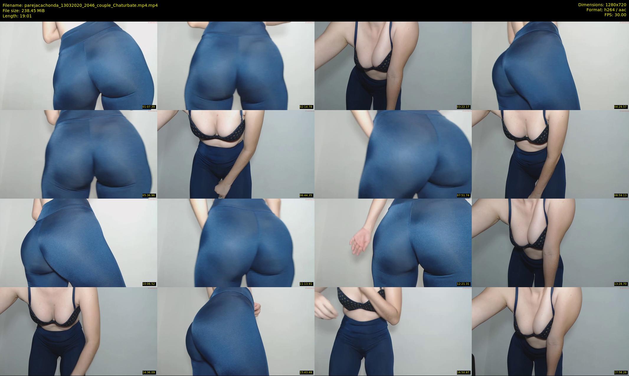 parejacachonda — 20 minute Chaturbate couple cam show recording, 720p, Mar 13, 2020