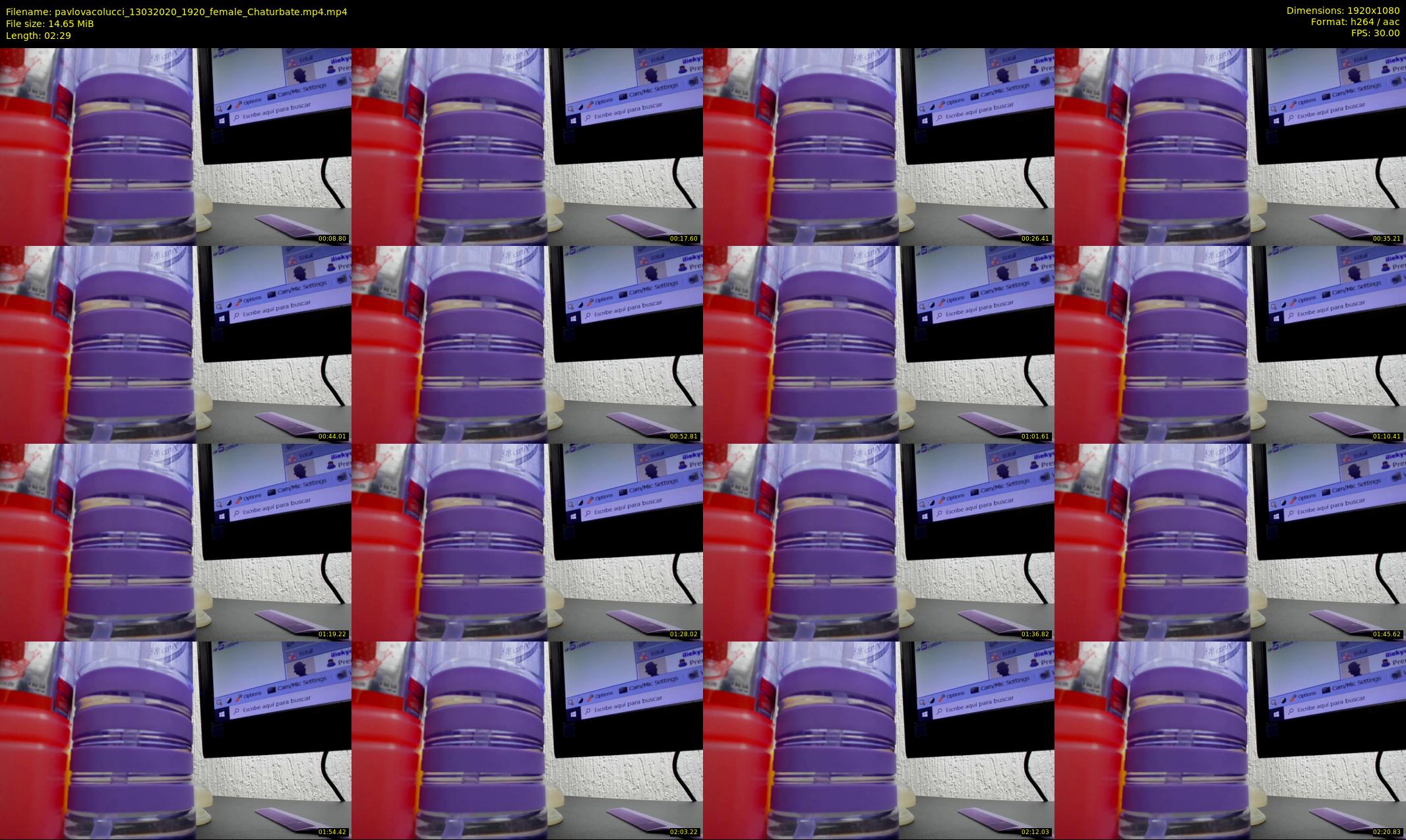 pavlovacolucci — 3 minute Chaturbate female cam show recording, 1080p, Mar 13, 2020