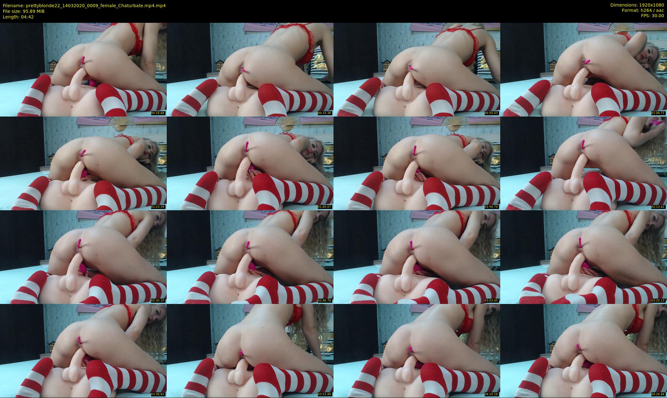 prettyblonde22 — 5 minute Chaturbate female cam show recording, 1080p, Mar 14, 2020