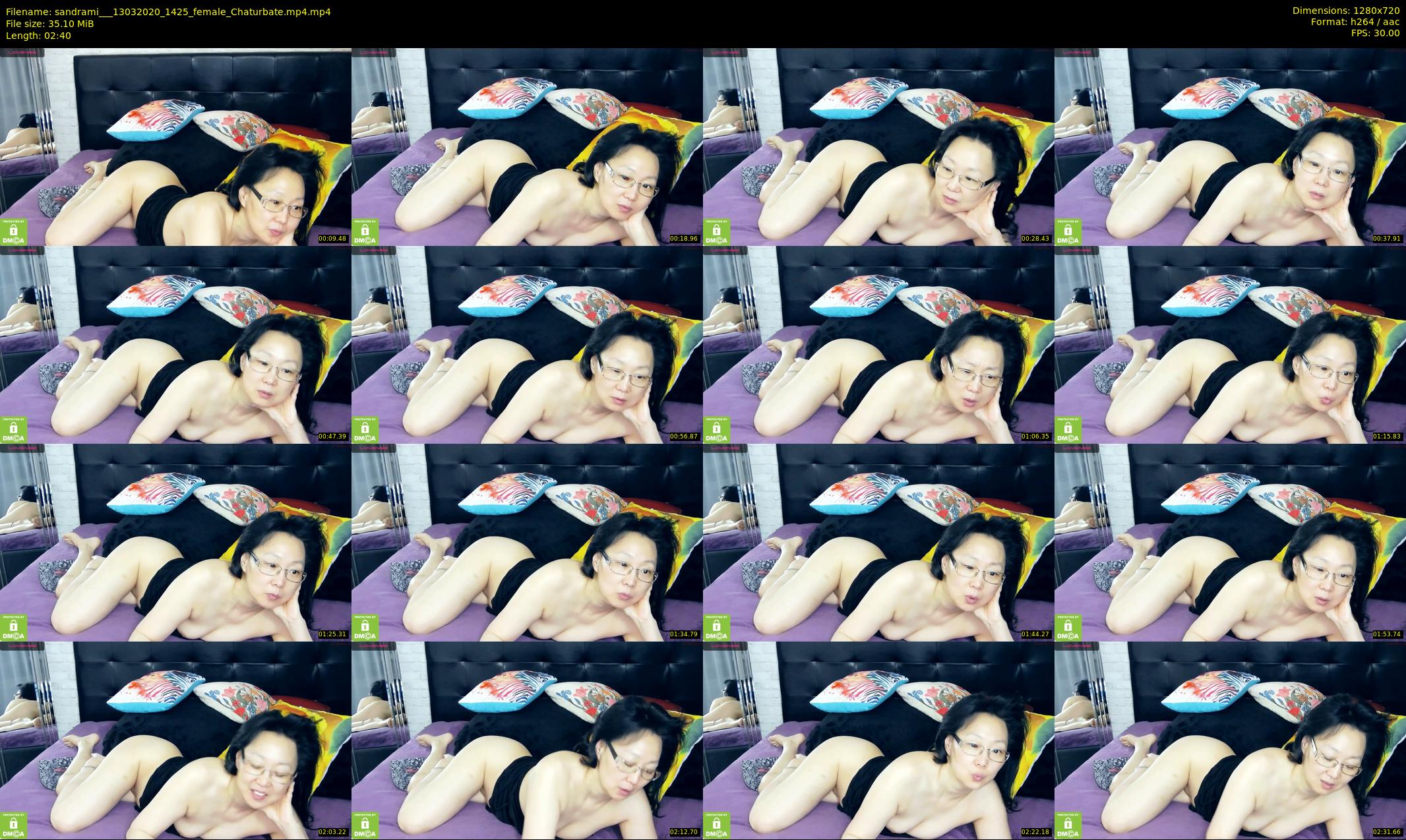 sandrami__ — 3 minute Chaturbate female cam show recording, 720p, Mar 13, 2020
