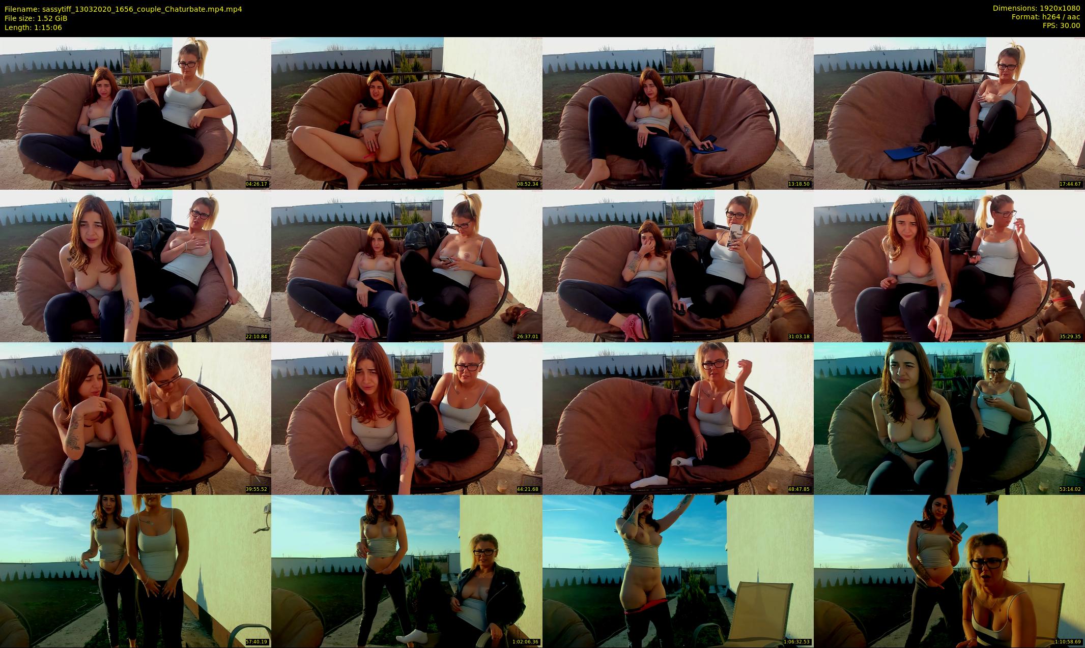 sassytiff — 76 minute Chaturbate couple cam show recording, 1080p, Mar 13, 2020