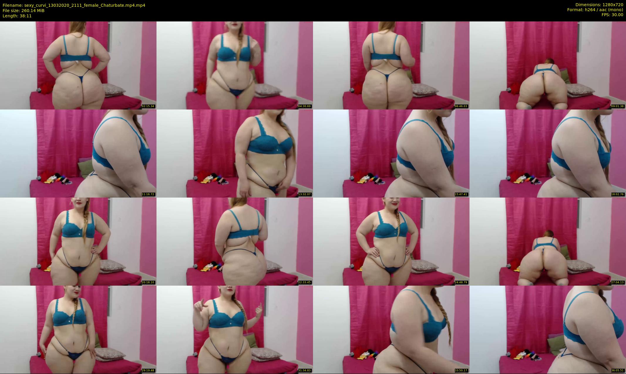 sexy_curvi — 39 minute Chaturbate female cam show recording, 720p, Mar 13, 2020