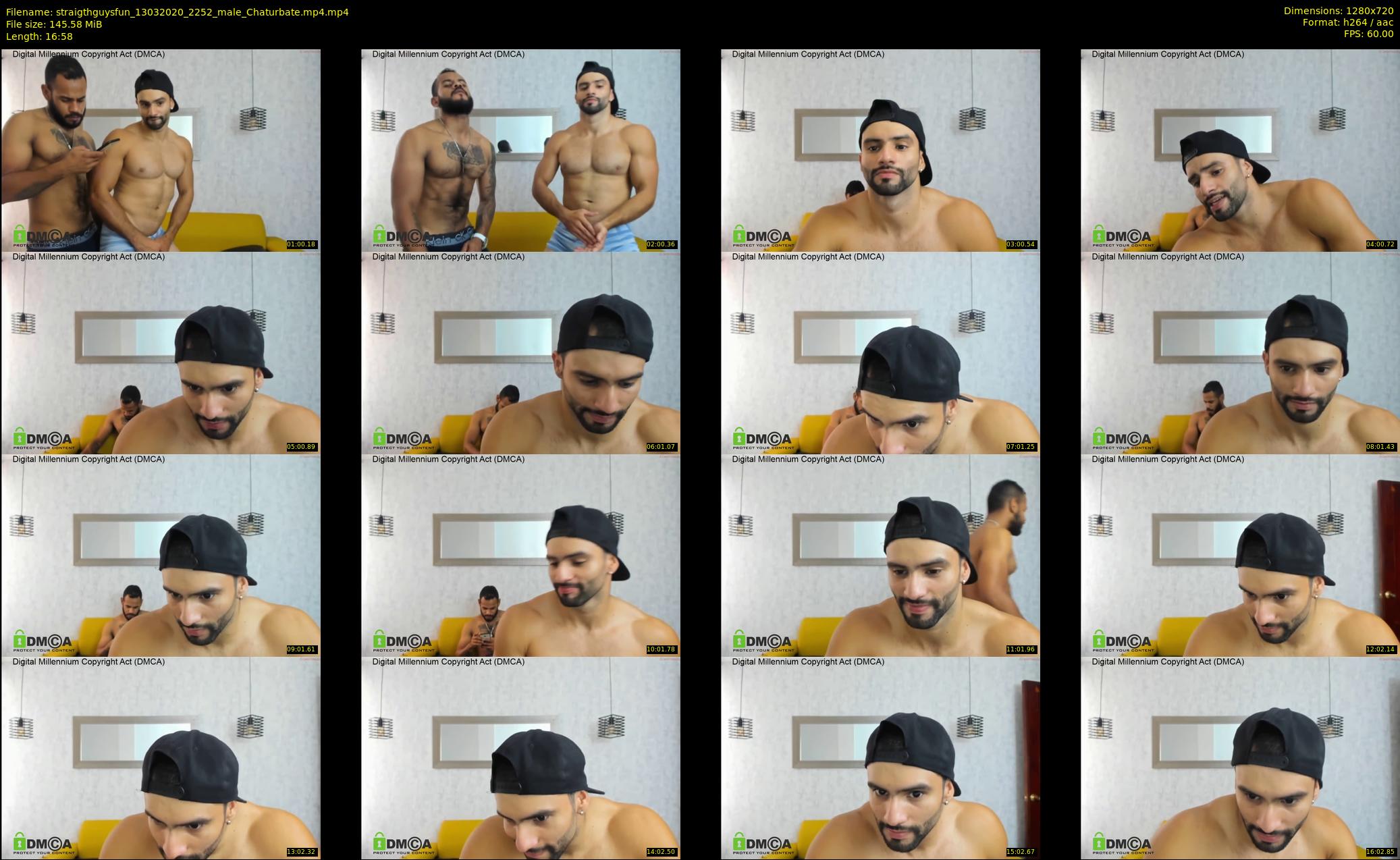 straigthguysfun — 17 minute Chaturbate male cam show recording, 720p, Mar 13, 2020