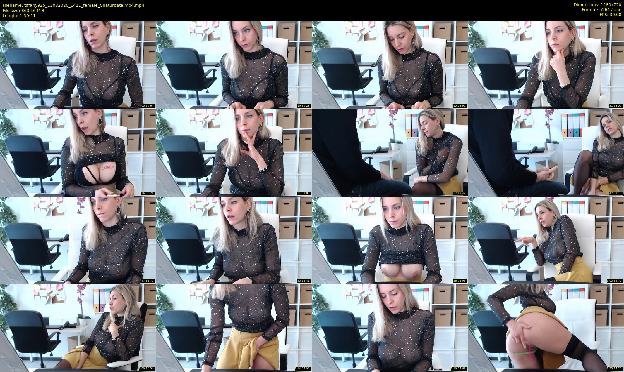 tiffany925 — 91 minute Chaturbate female cam show recording, 720p, Mar 13, 2020