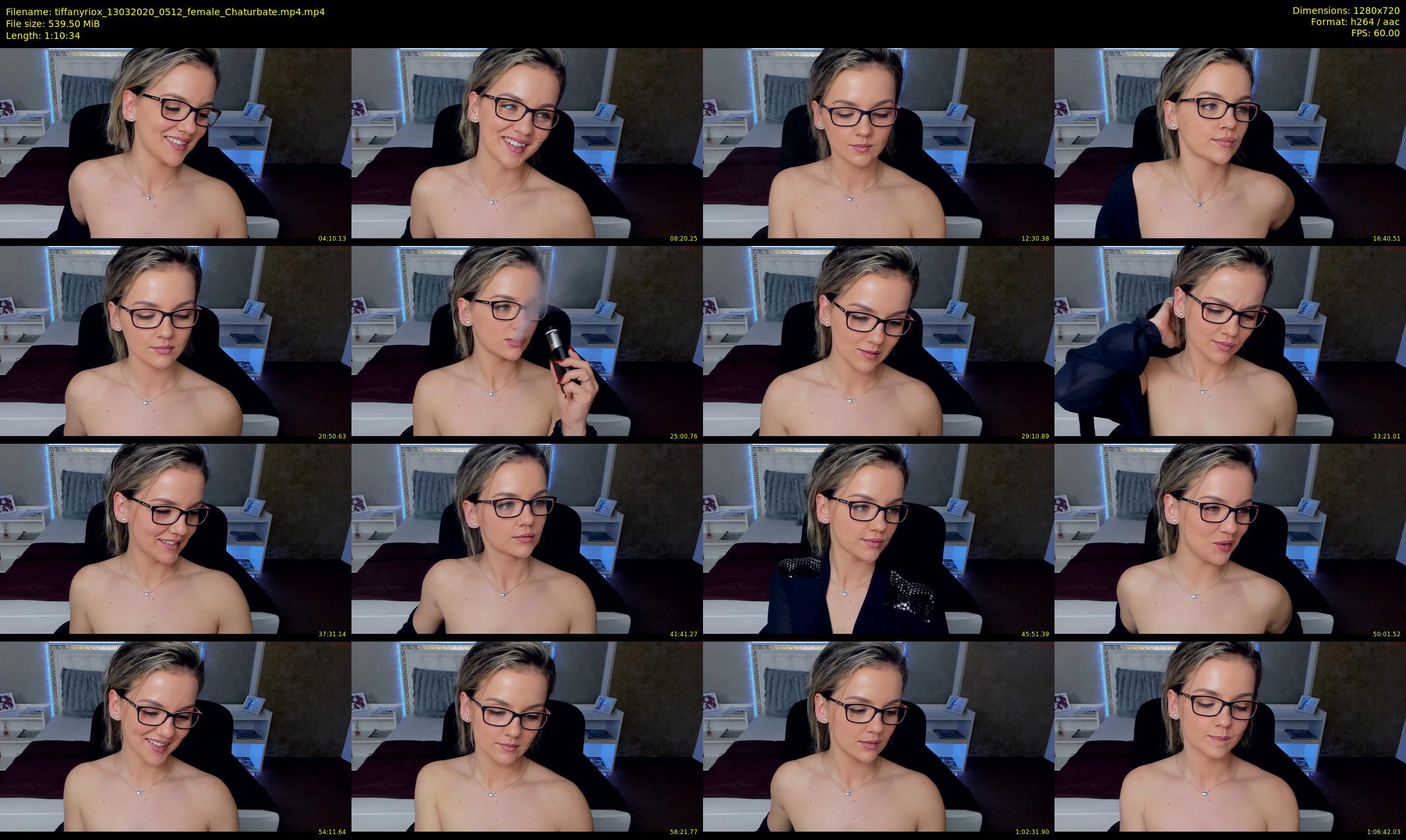 tiffanyriox — 71 minute Chaturbate female cam show recording, 720p, Mar 13, 2020