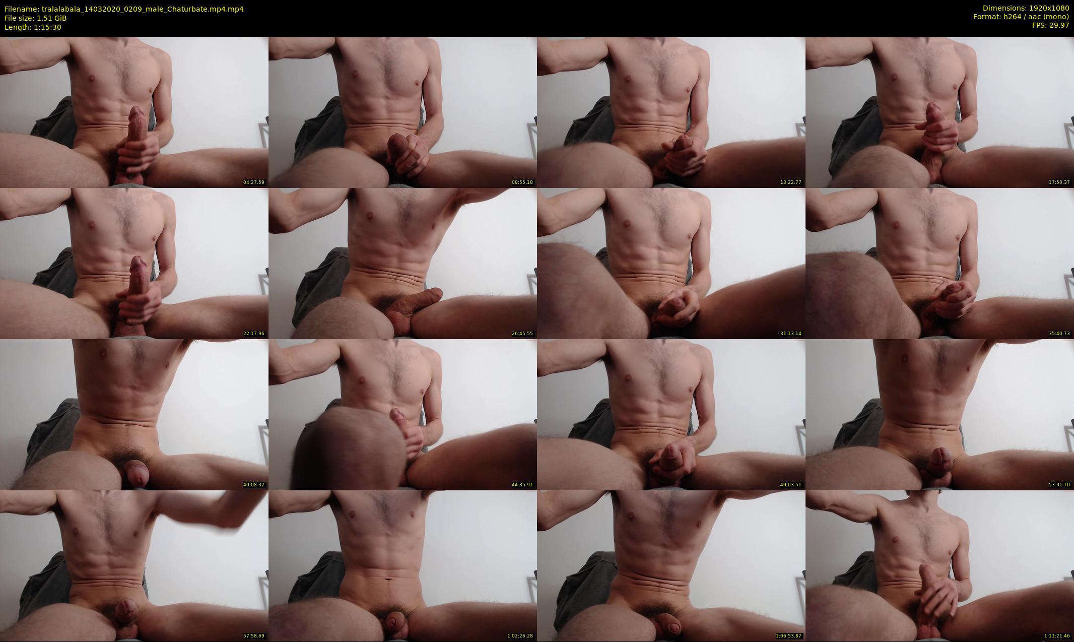 tralalabala — 76 minute Chaturbate male cam show recording, 1080p, Mar 14, 2020