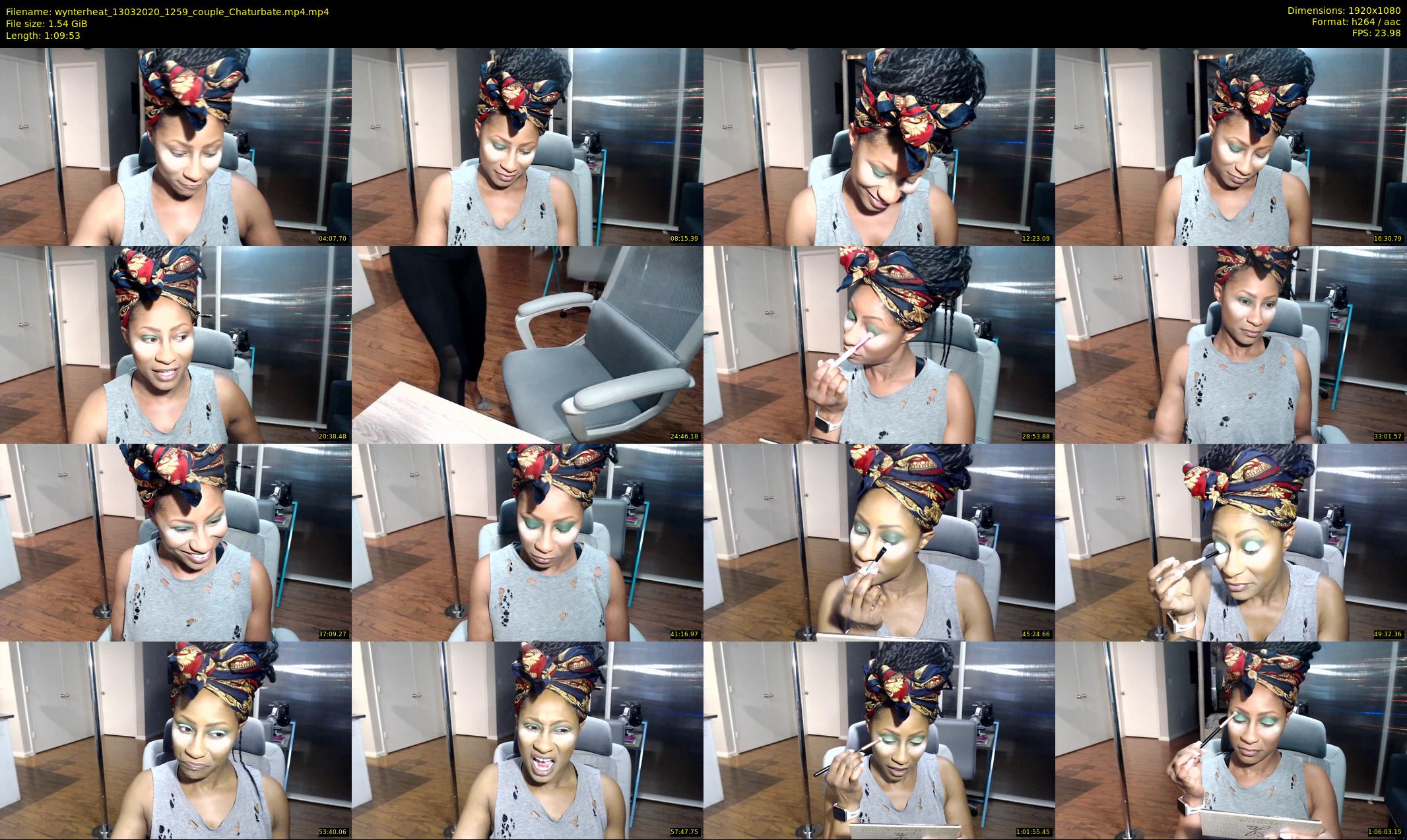 wynterheat — 70 minute Chaturbate female cam show recording, 1080p, Mar 13, 2020