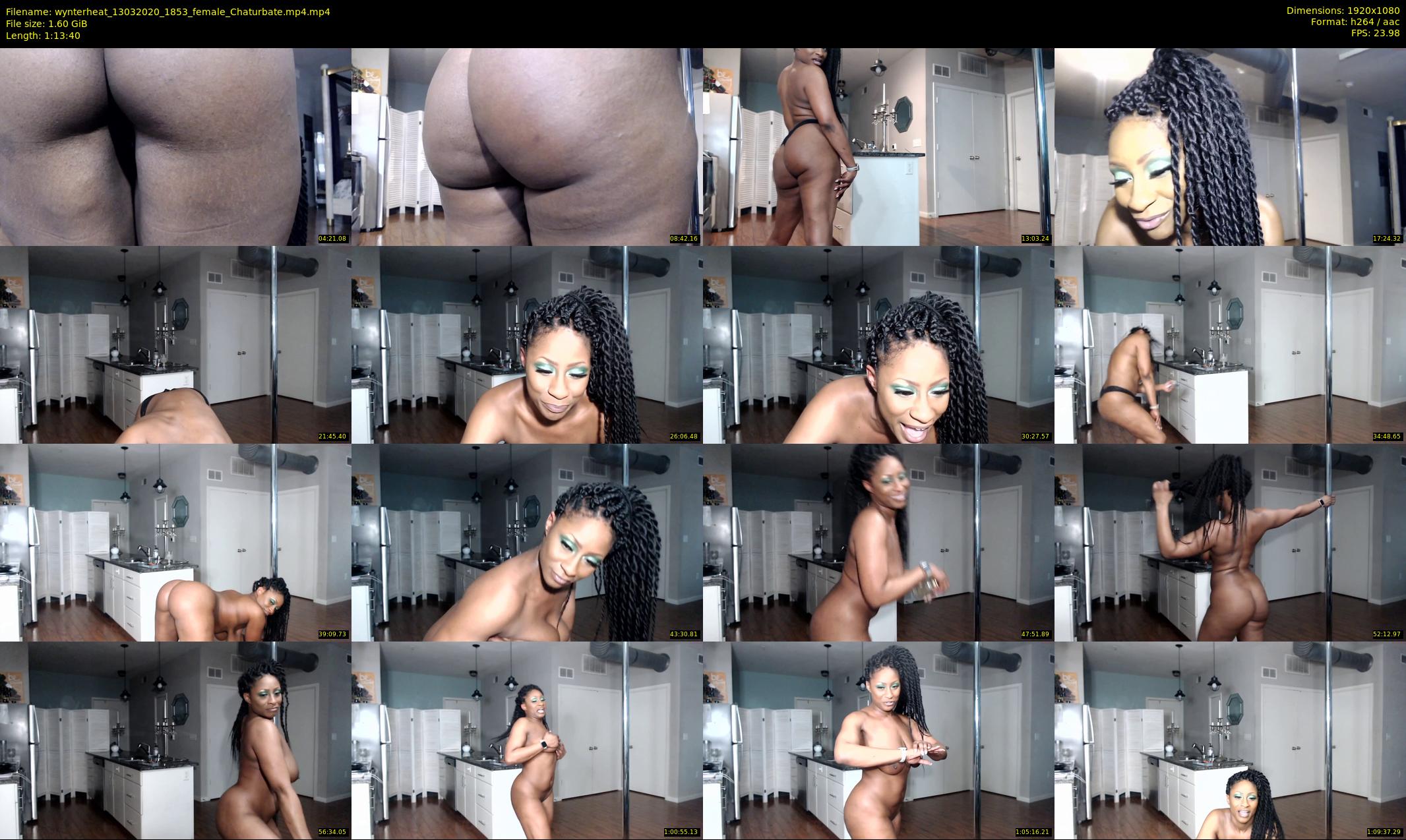 wynterheat — 74 minute Chaturbate female cam show recording, 1080p, Mar 13, 2020