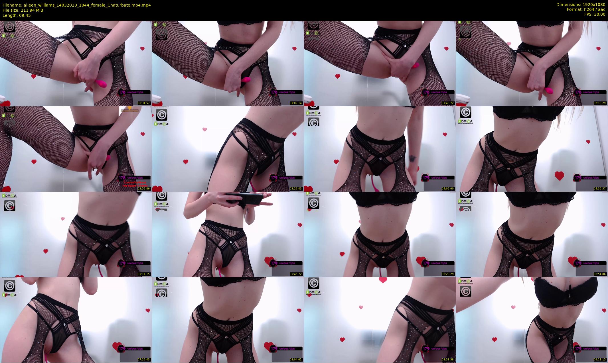 aileen_williams — 10 minute Chaturbate female cam show recording, 1080p, Mar 14, 2020