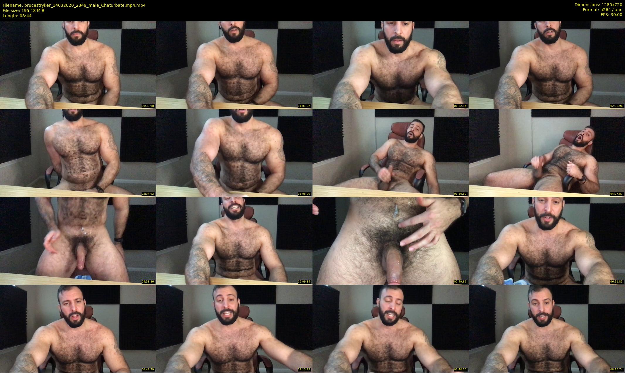 brucestryker — 9 minute Chaturbate male cam show recording, 720p, Mar 14, 2020